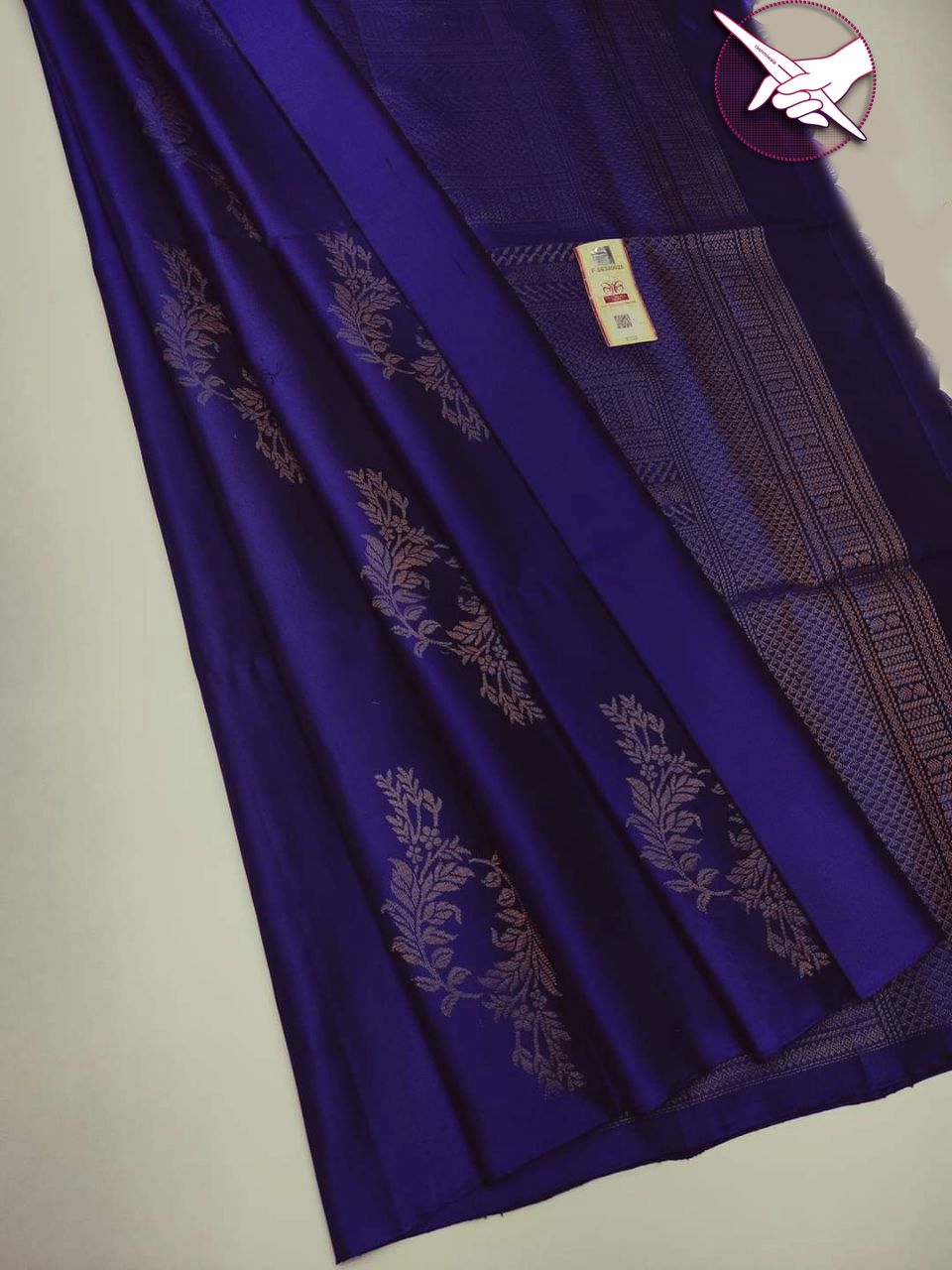 Royal Blue Colour Soft Lichi Silk Saree – silk sutra